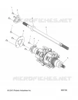 DRIVE TRAIN, JACKSHAFT AND ARBRE DE TRANSMISSION