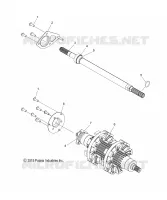 SYSTEME DE TRANSMISSION, JACKSHAFT AND DRIVESHAFT