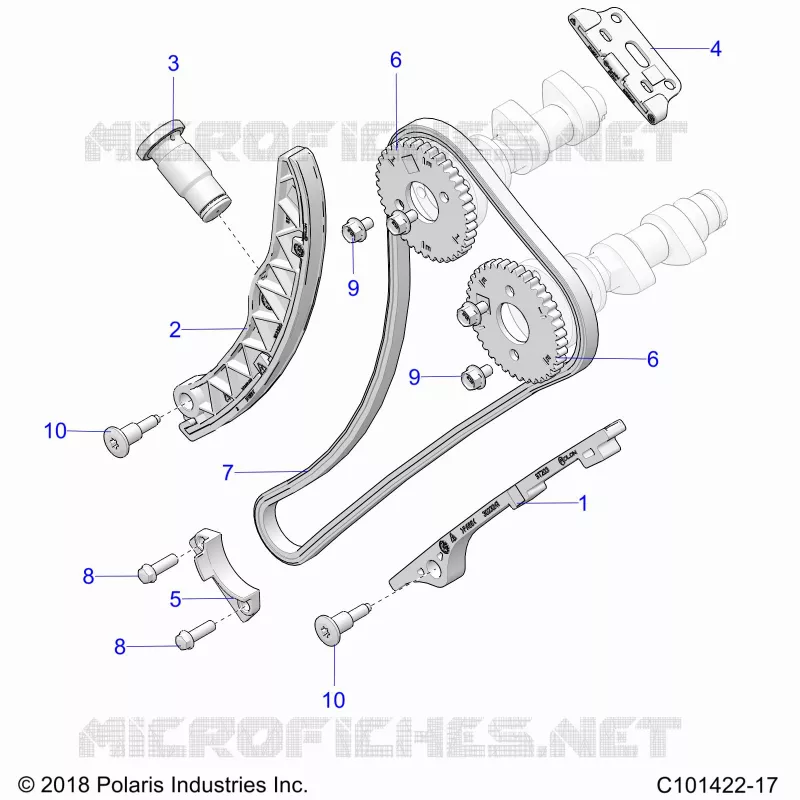 CHAINE DE DISTRIBUTION AND SPROCKET