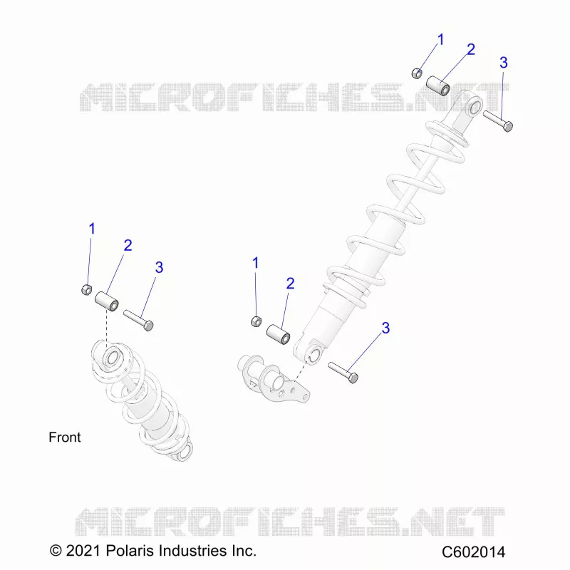 SUSPENSION, SUPPORT AMORTISSEUR , REAR SUSP.