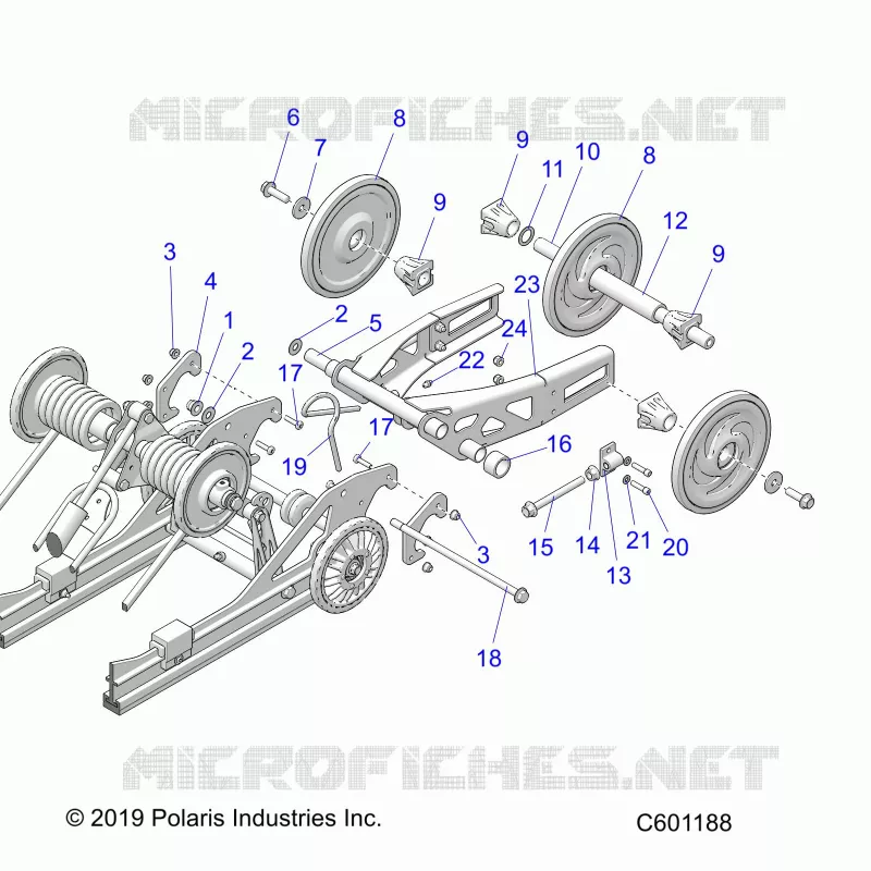 SUSPENSION ARRIERE, ARTICULATING