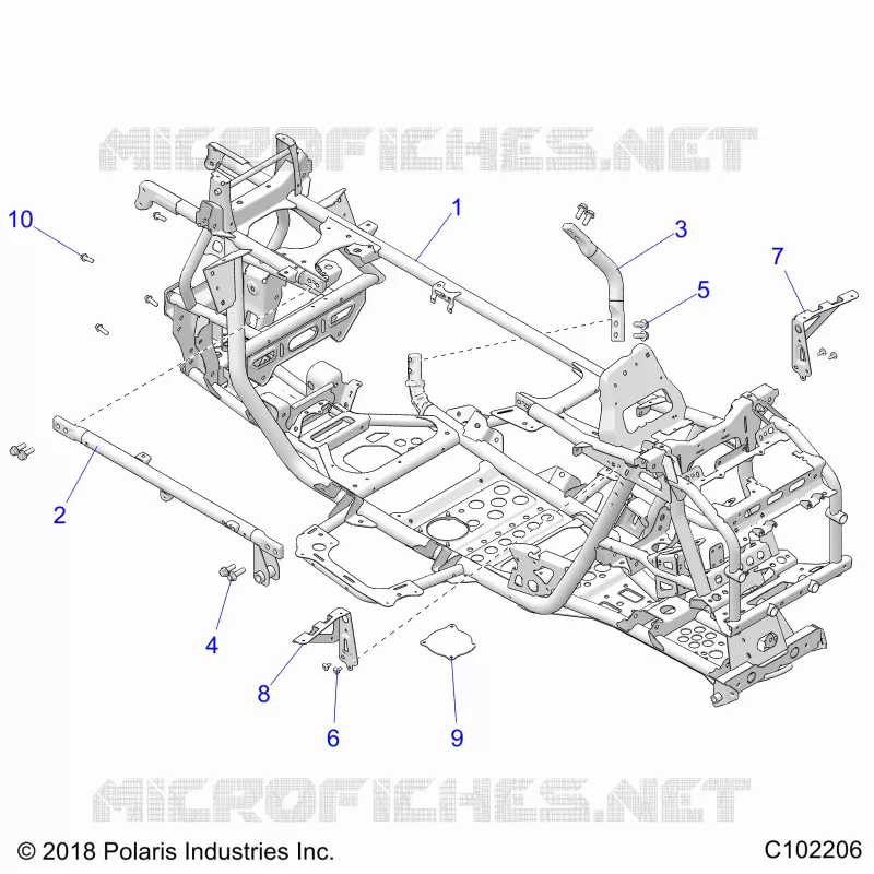 CHASSIS, MAIN CADRE