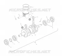PISTON ET VILEBREQUIN (700)