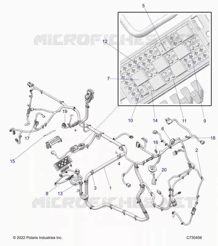 ELECTRICITE, WIRE HARNESSES