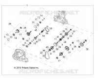 SYSTÈME DE TRANSMISSION, MAIN GEARCASE INTERNALS