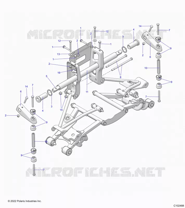 SUSPENSION, BARRE DE TORSION