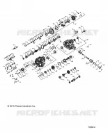 SYSTÈME DE TRANSMISSION, PONT PRINCIPAL INTERNALS
