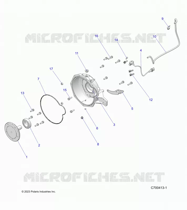 MOTEUR, ADAPTER, BELLHOUSING AND CRANK SENSOR