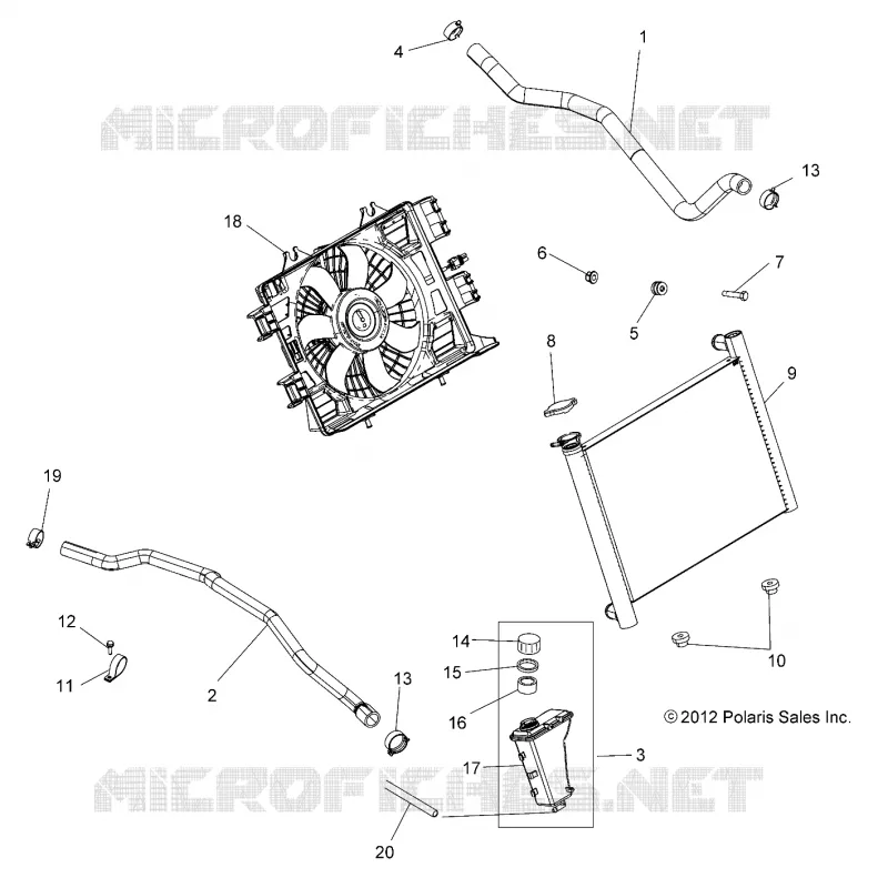 ENGINE, REFROIDISSEMENT SYSTEM