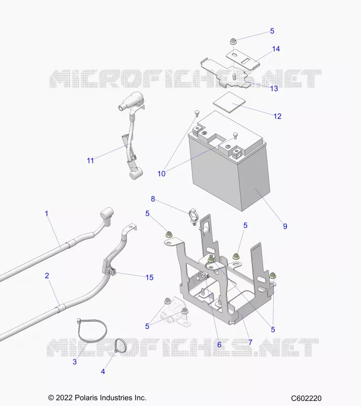 ELECTRICITE, BATTERY/BOX AND CABLES