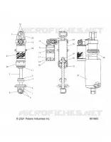 SUSPENSION, AMORTISSEUR AVANT TRACK