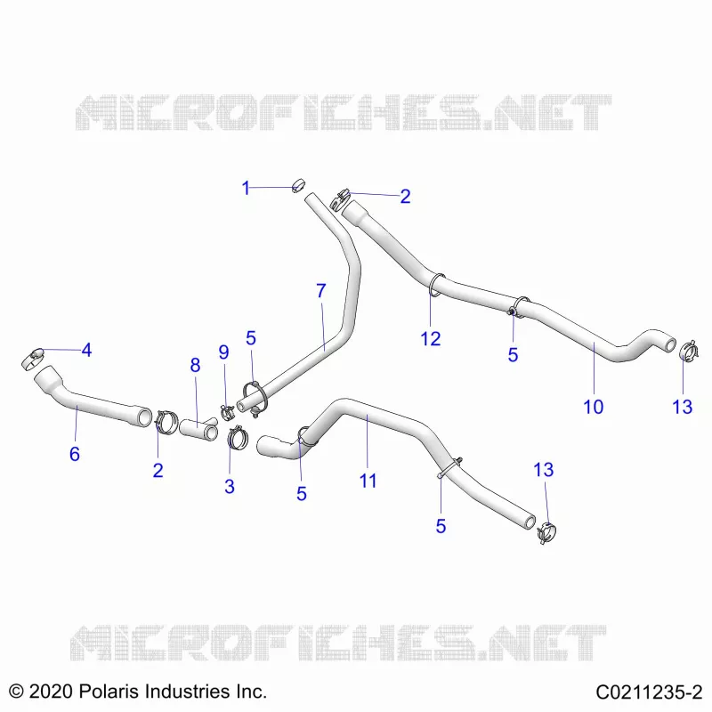 ENGINE, SYSTÃˆME DE REFROIDISSEMENT, HOSES