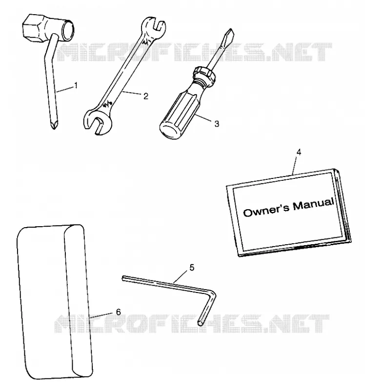 OUTILS HURRICANE B974473 and Intl. HURRICANE I974473 (4941044104B012)