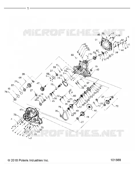 SYSTÃˆME DE TRANSMISSION, MAIN GEARCASE