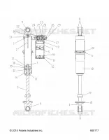 AMORTISSEUR IFS, HI LO ADJ., SNOW CHECK OPTION (7044384)