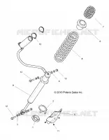 SUSPENSION, AMORTISSEUR ARRIERE MOUNTING
