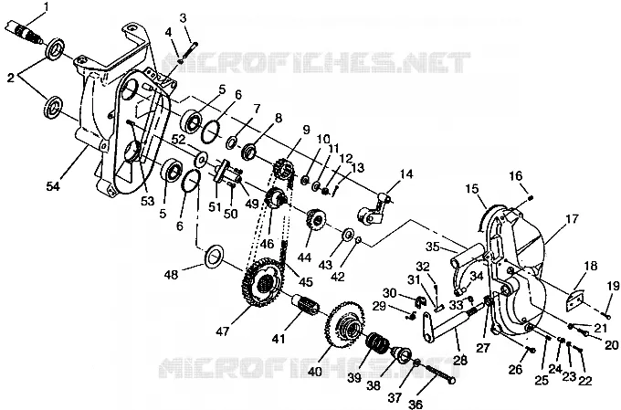 CARTER DE CHAINEE ASSEMBLY RXL TOURING E940869 (49274327430020)