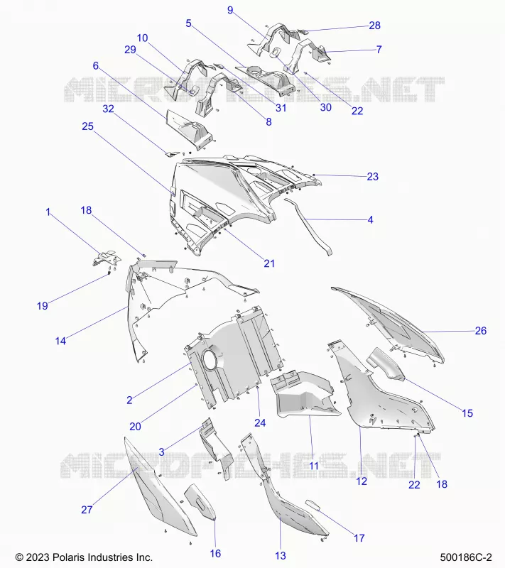 CARROSSERIE ARRIERE