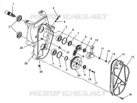 CARTER DE CHAINEE 600 XCR 0961676 AND EUROPEAN 600 XCR E961676 (4932123212B007)