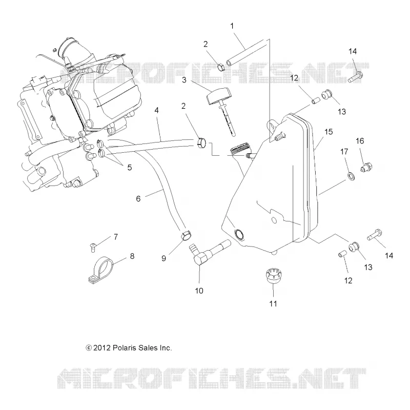 MOTEUR, OIL SYSTEM and RESERVOIR D'HUILE