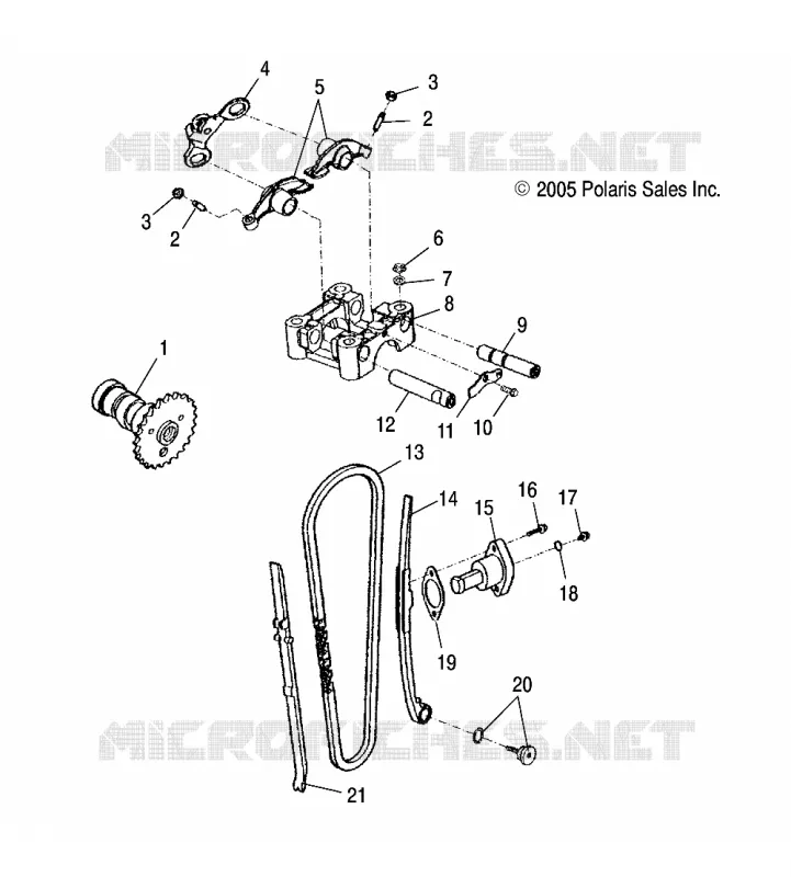 MOTEUR, ARBRE A CAMES