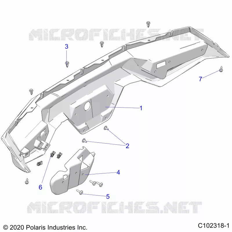 CARROSSERIE ARRIERE BUMPER