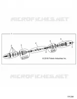 SYSTEME DE TRANSMISSION, FRONT HALF SHAFT