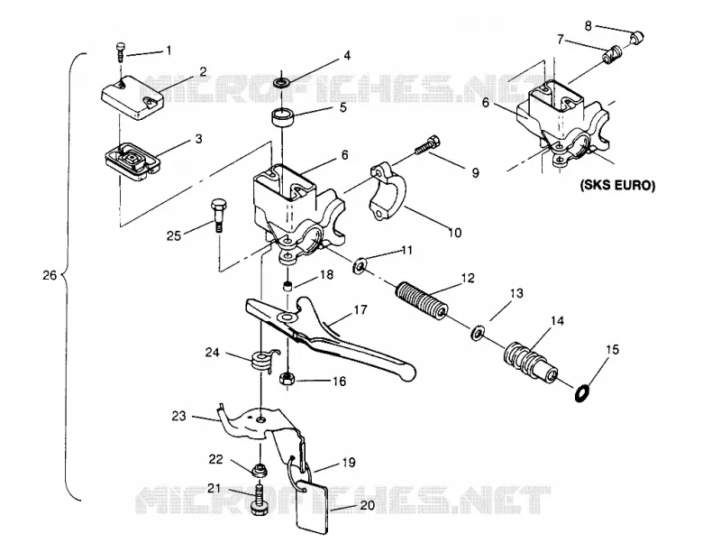 MAITRE CYLINDRE XLT RMK 0960956, XLT SKS 0960556  and EUROPEAN XLT SKS E960 (4931813181B009)
