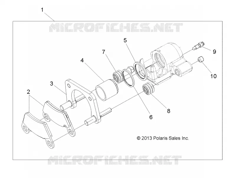 BRAKES, ETRIER DE FREIN ARRIERE