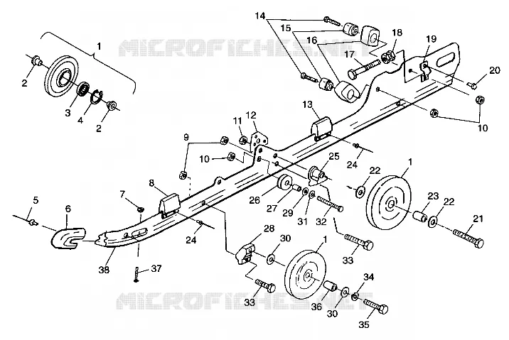 FIXATION RAIL (SUSPENSION)