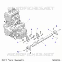 MOTEUR, MOUNTING & LONG BLOCK