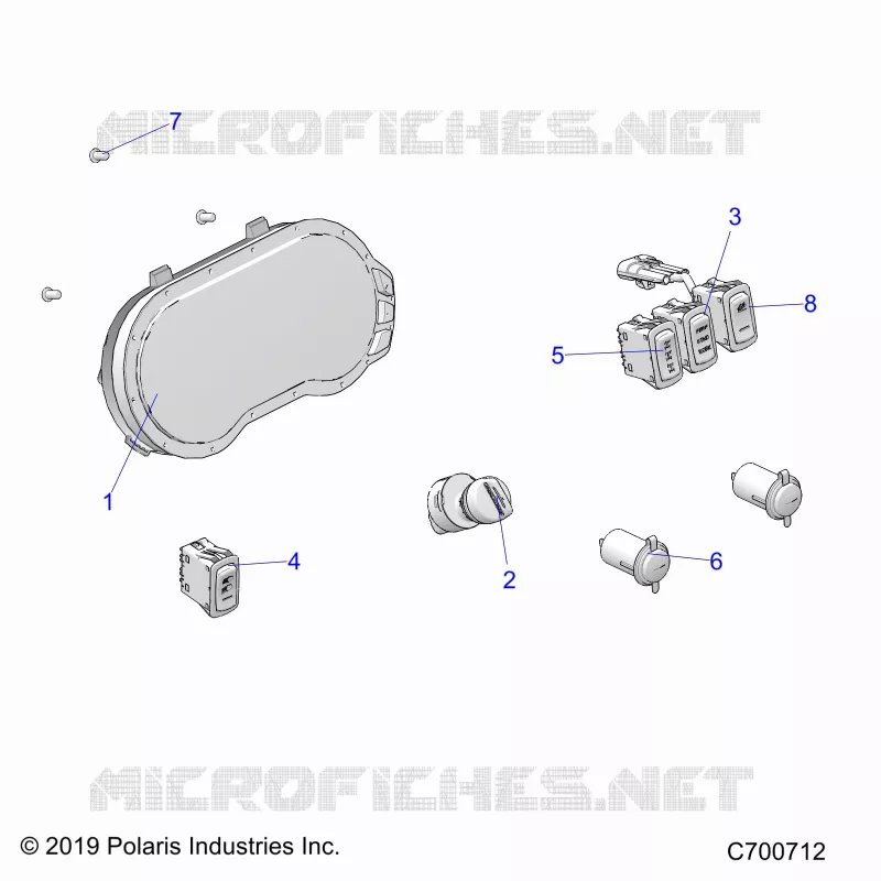 ELECTRICAL, DASH INSTRUMENTS