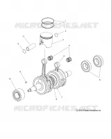 MOTEUR, PISTON AND CRANKSHAFT