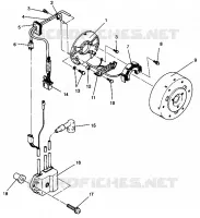 STATOR ASSEMBLY 500 EFI 0942774 and EFI SKS 0942574 (4924982498038A)