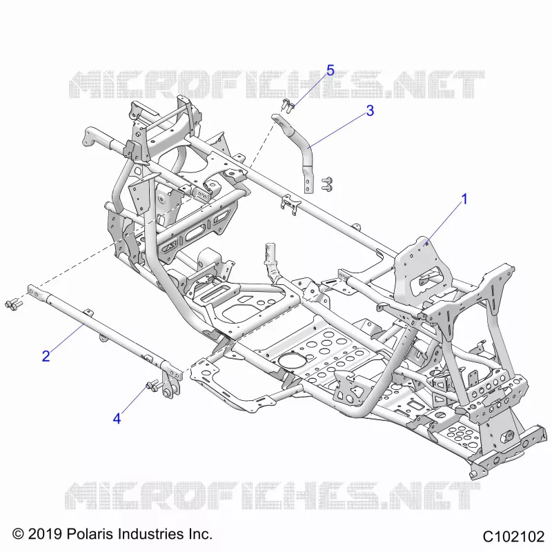 CHASSIS, MAIN CADRE