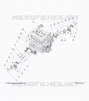 MOTEUR, MOUNTING & LONG BLOCK