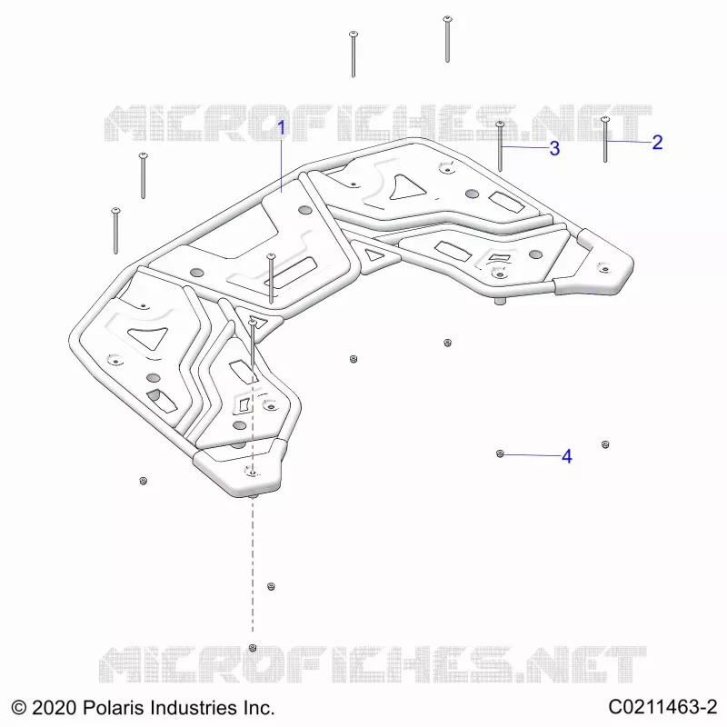 CARROSSERIE ARRIERE RACK