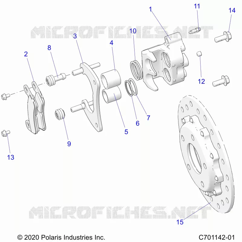 BRAKES, ETRIER DE FREIN ARRIERE
