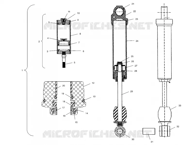AMORTISSEUR (REAR TRACK)(M-10)