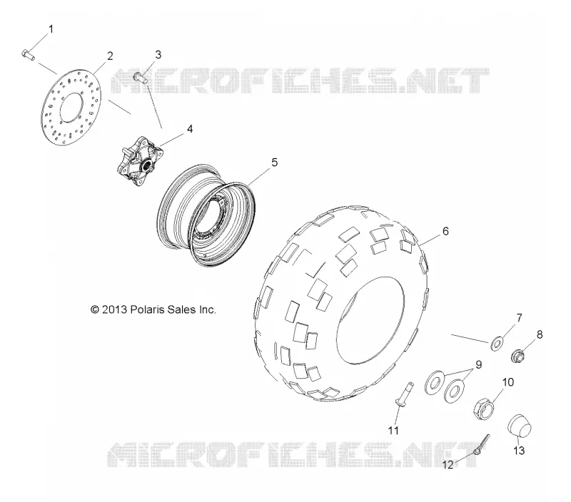 ROUES, REAR