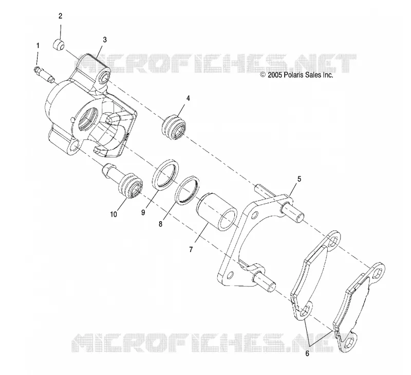 FREIN ARRIERE CALIPER