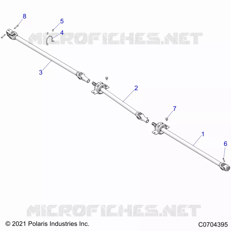 SYSTÃˆME DE TRANSMISSION, FRONT PROP SHAFT