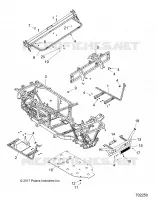 CHASSIS, CADRE AND FRONT BUMPER