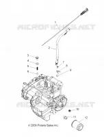 ENGINE, FILTRE A HUILE AND DIPSTICK
