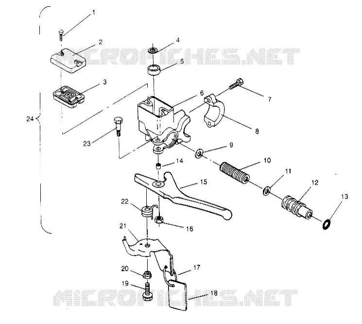 MAITRE CYLINDRE RXL TOURING 0950869 (4928982898B006)
