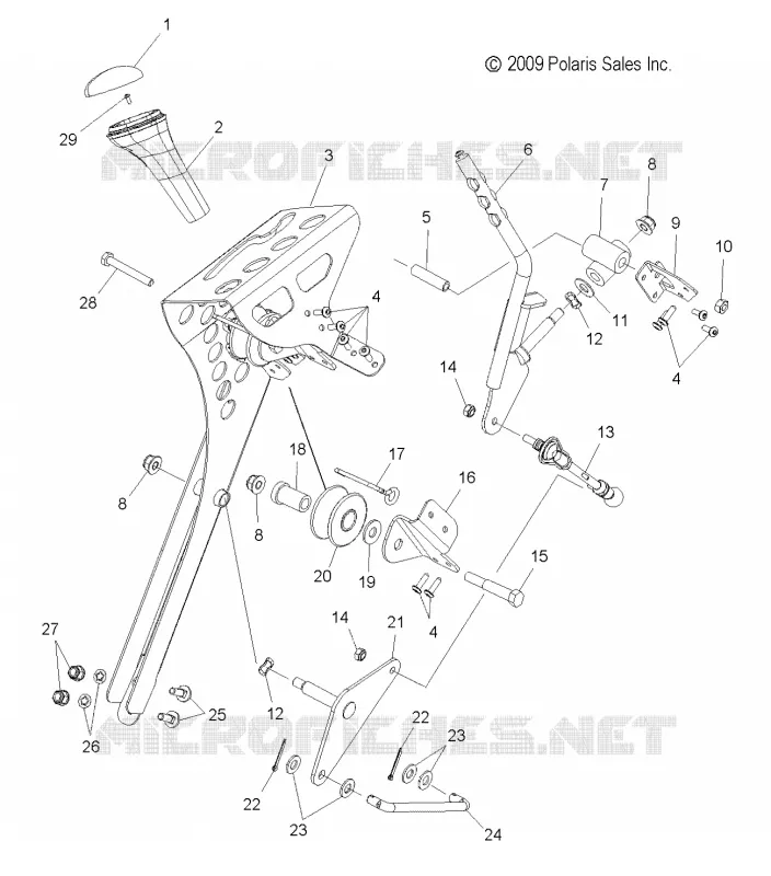 SYSTÈME DE TRANSMISSION, SYSTÈME DE SELECTION DE VITESSE