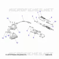 ENGINE, VALVE D'ECHAPPEMENT ASM. AND ACTUATOR -S24TKP8RS (C601475)