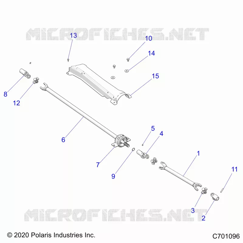 SYSTÃˆME DE TRANSMISSION, FRONT PROP SHAFT
