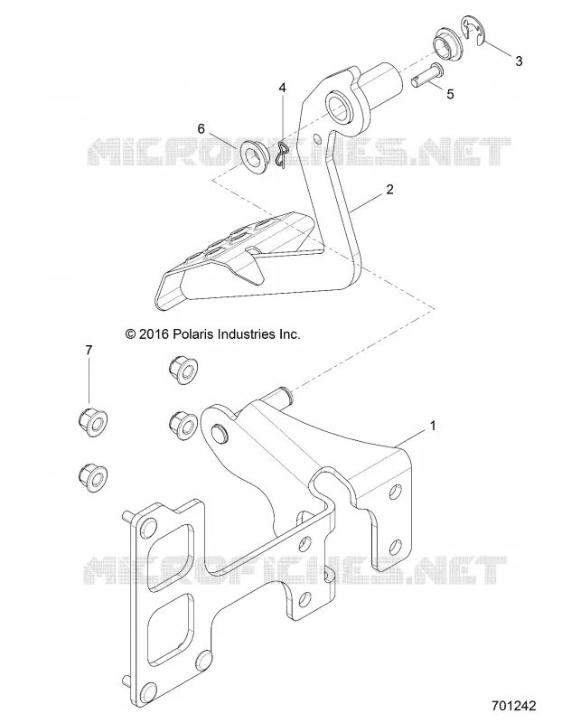 BRAKES, PEDAL AND MAITRE CYLINDRE