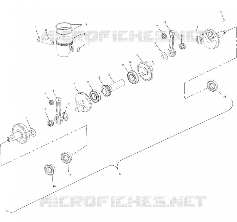 PISTON ET VILEBREQUIN